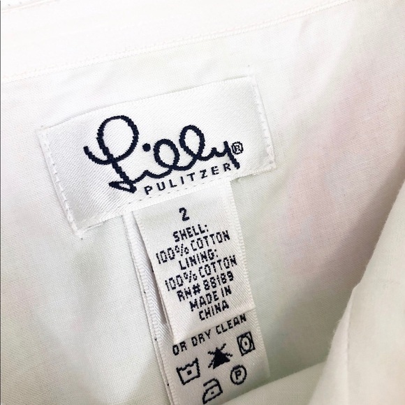 Lily Pulitzer 100% Cotton Halter Floral Midi Dress Size Small - Picture 8 of 8